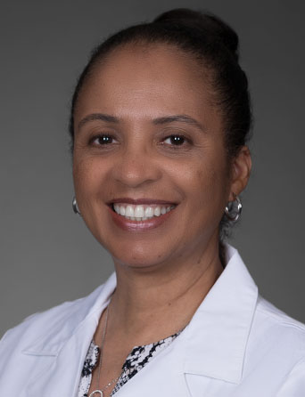 Portrait of Angela Davis, MD, Dermatology specialist at Kelsey-Seybold Clinic.