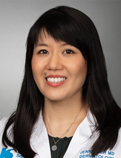 Portrait of Jenny Yeh, MD, Dermatology specialist at Kelsey-Seybold Clinic.