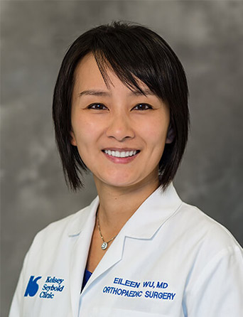 Portrait of Eileen Wu, MD, Orthopedic Surgery, Orthopedics, and Orthopedics - Sports Medicine specialist at Kelsey-Seybold Clinic.