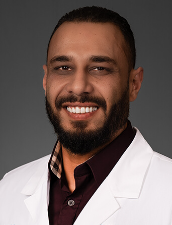 Portrait of Mohammad Albu, MD, Hospitalist at Kelsey-Seybold Clinic.