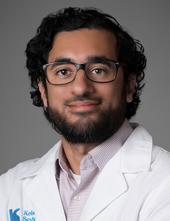 Portrait of Salman Hasan, DO, Radiation Oncology specialist at Kelsey-Seybold Clinic.