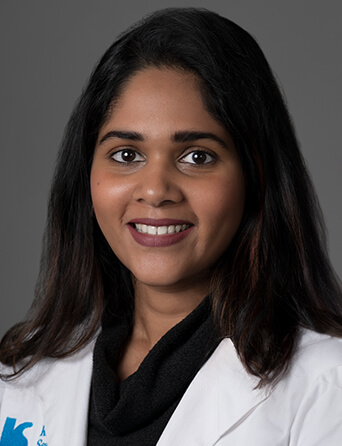 Portrait of Aishwarya Ramachandran, MD, Endocrinology specialist at Kelsey-Seybold Clinic.