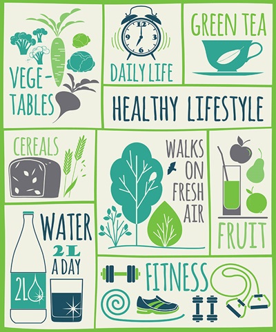 healthy choice graphic board.