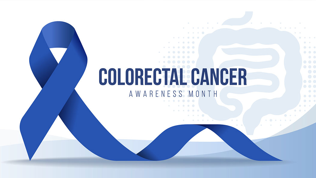 colorectal cancer awareness banner.