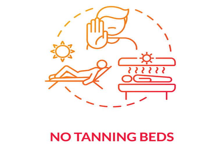 No Tanning Beds