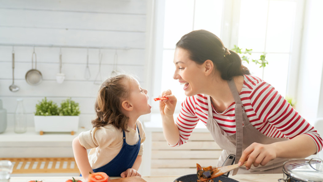 An extra 10 minutes at dinner may help kids eat more healthy foods