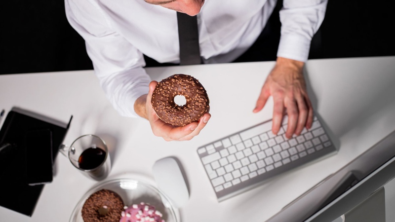 think before you snack ways to curb office snacking