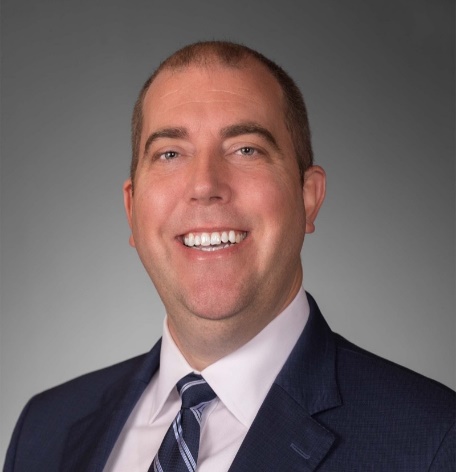 Headshot of Aaron Carlson, SVP Ambulatory Services at Kelsey-Seybold Clinic.