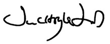 Dr. James Hoyle's Signature.