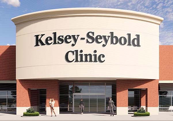 Front side of a Kelsey-Seybold Clinic location.