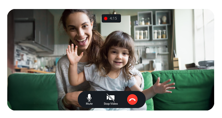 video-call-young-family