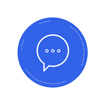 Instant message icon