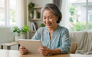 virtual care home hero banner mobile