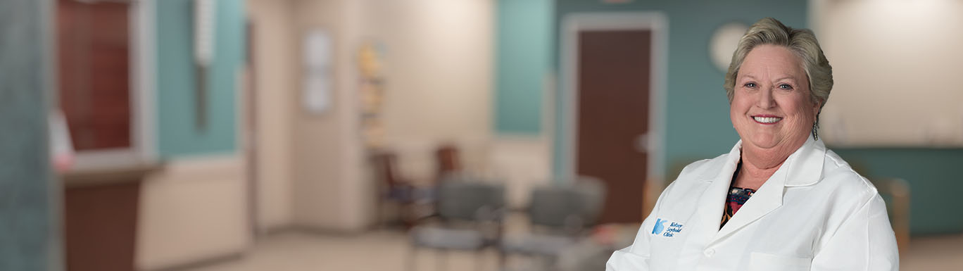 Portrait of Christy Knowles, PNP-PC, Pediatrics specialist at Kelsey-Seybold Clinic.