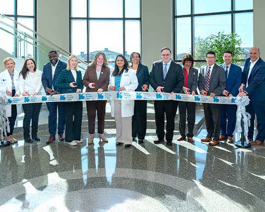 Kelsey-Seybold Clinic Welcomes Community Leaders to New Lake Houston Campus for Ribbon Cutting.
