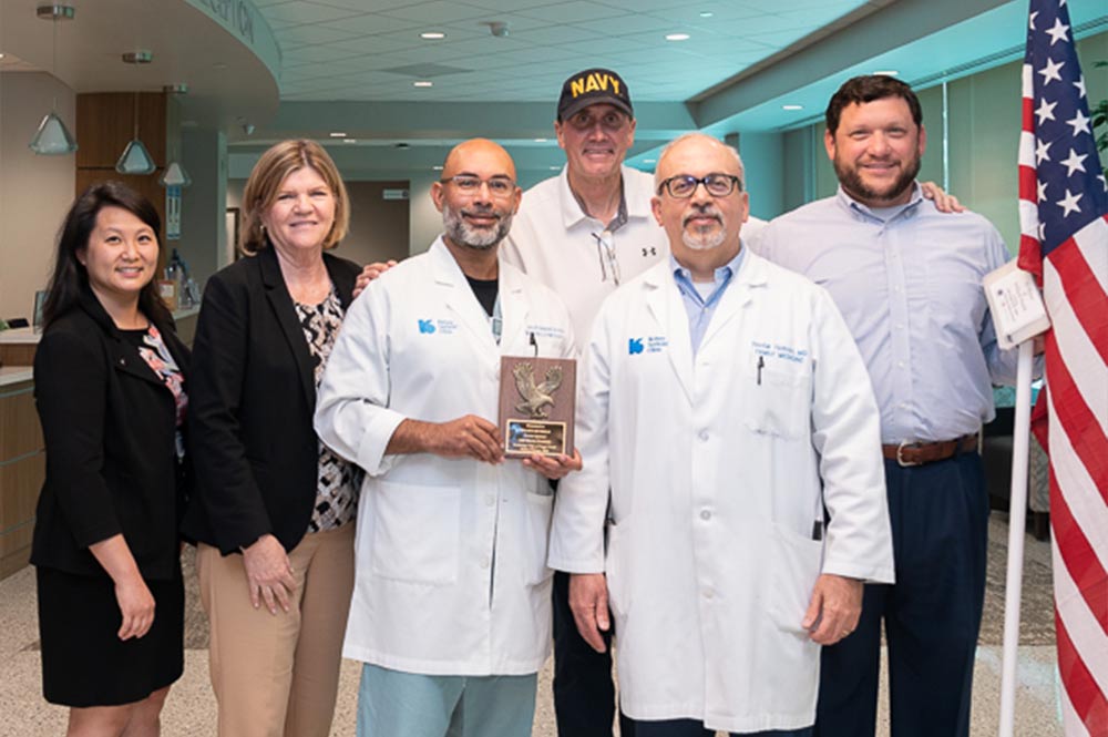 Fort Bend Campus Honored for Support of  Field of Honor Project