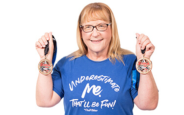 Kelsey-Seybold Clinic July Wellness Hero - Cindy Shanley