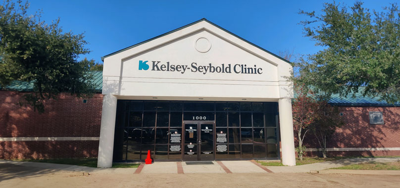 Exterior shot of Kelsey-Seybold's new Huntsville Clinic. Exterior shot of Kelsey-Seybold's new Huntsville Clinic.