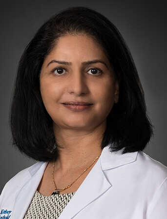 Headshot of Meenu Bhatti, pediatrician at Kelsey-Seybold Clinic.