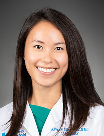 Portrait of Maygen del Castillo, MD, Cardiology specialist at Kelsey-Seybold Clinic.