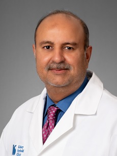 Portrait of Azam Kundi, MD, Internal Medicine specialist at Kelsey-Seybold Clinic.