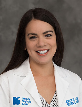 Portrait of Jessica Stull, MD, Internal Medicine specialist at Kelsey-Seybold Clinic.