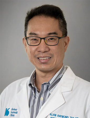 Portrait of Alvin Tan, MD, Nephrology specialist at Kelsey-Seybold Clinic.
