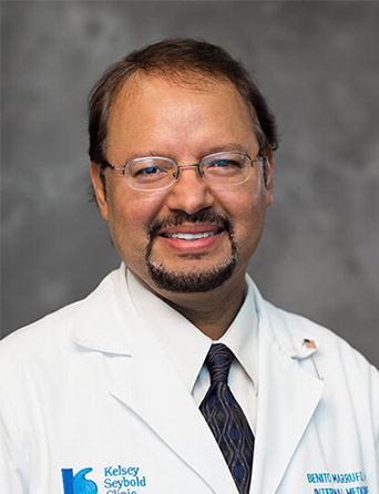 Portrait of Benito Marrufo, MD, Internal Medicine specialist at Kelsey-Seybold Clinic.