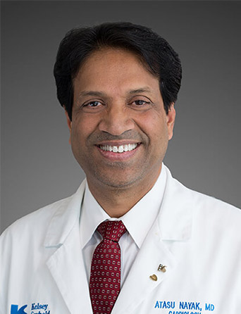Portrait of Atasu Nayak, MD, Cardiology and Interventional Cardiology specialist at Kelsey-Seybold Clinic.