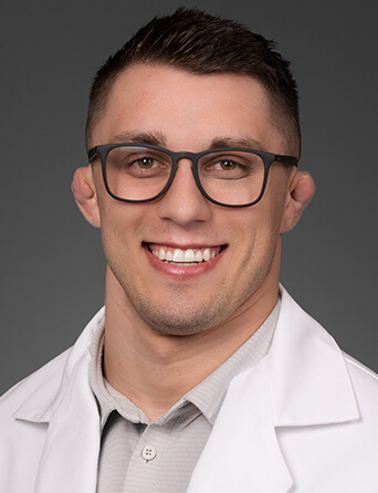 Portrait of Kyle Jolas, DC, Chiropractic Medicine and Spine Center specialist at Kelsey-Seybold Clinic.
