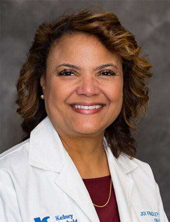 Portrait of Joi Findley-Smith, MD, FACOG, Gynecology and OB/GYN specialist at Kelsey-Seybold Clinic.