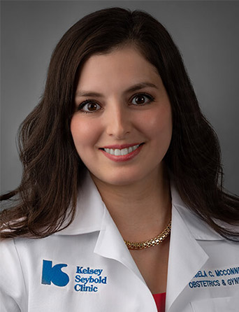 Portrait of Daniela McConnell, MD, Gynecology and OB/GYN specialist at Kelsey-Seybold Clinic.