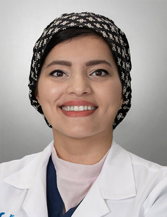 Portrait of Hibba Aziz, MD, Orthopedic Surgery and Orthopedics specialist at Kelsey-Seybold Clinic.
