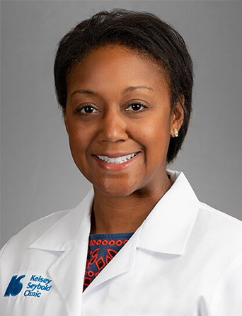 Portrait of Jakeen Johnson, MD, MPH, FAAP, Pediatrics specialist at Kelsey-Seybold Clinic.