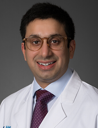 Portrait of Samim Jafri, MD, Pulmonary Medicine and Critical Care specialist at Kelsey-Seybold Clinic.