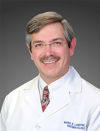 Portrait of Mario Lamothe, MD, FACR, Rheumatology specialist at Kelsey-Seybold Clinic.