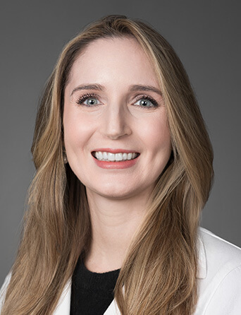 Portrait of Chelsea Therrien, MD, FACP, Internal Medicine and Primary Care specialist at Kelsey-Seybold Clinic.
