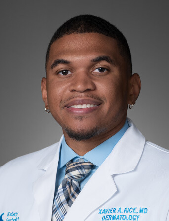 Portrait of Xavier A, Rice, MD, Dermatology specialist at Kelsey-Seybold Clinic.