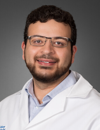 Headshot of Wesam Mohamed, DO, physical medicine and rehabilitation physician at Kelsey-Seybold Clinic.