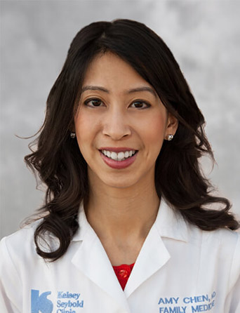 Headshot of Amy Chen, MD, Family Medicine specialist at Kelsey-Seybold Clinic.