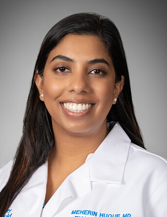 Headshot of Meherin Huque, MD, Family Medicine specialist at Kelsey-Seybold Clinic.
