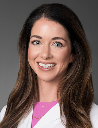 Portrait of Camryn Prejean, PA-C, Surgery specialist at Kelsey-Seybold Clinic.