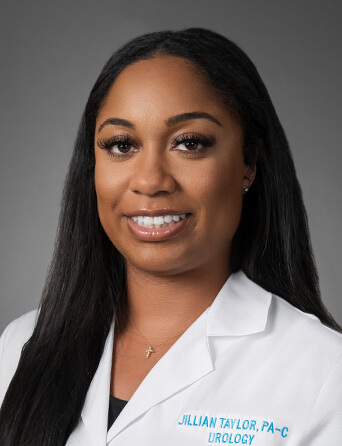 Portrait of Jillian Taylor, PA, Urology specialist at Kelsey-Seybold Clinic.