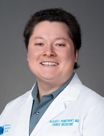 Portrait of Russell Donevant, MD, Family Medicine and Primary Care specialist at Kelsey-Seybold Clinic.