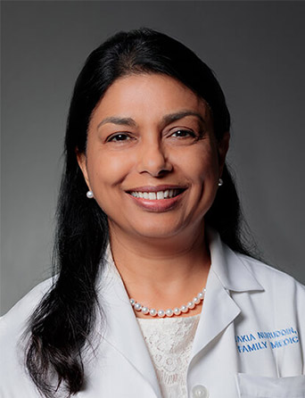 Portrait of Zakia Nuruddin, MD, Family Medicine specialist at Kelsey-Seybold Clinic.