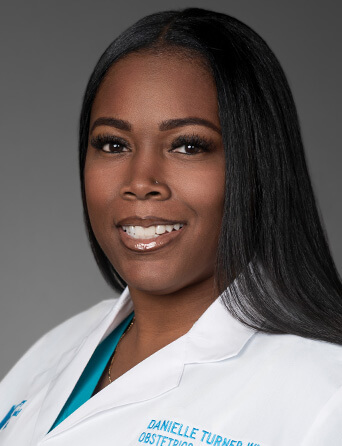 Portrait of Danielle Turner, WHNP-BC, OB/GYN specialist at Kelsey-Seybold Clinic.