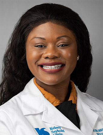 Portrait of Roseline Onwuchuruba, DNP, APRN, FNP-C, Family Medicine specialist at Kelsey-Seybold Clinic.