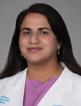 Headshot of Sameera Jabeen, MD, a family medicine specialist at Kelsey-Seybold Clinic.