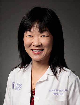 Headshot of Stephanie Wong, pediatrician at Kelsey-Seybold Clinic.
