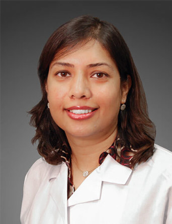 Portrait of Bazgha Khalid, MD, Internal Medicine specialist at Kelsey-Seybold Clinic.